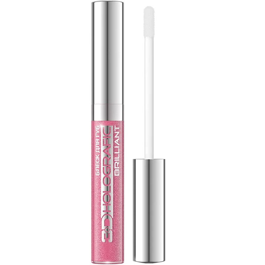 EVELINE COSMETICS 3D S&C HOLOGRAFIC BRILLIANT Lip Gloss №81, 9 ml
