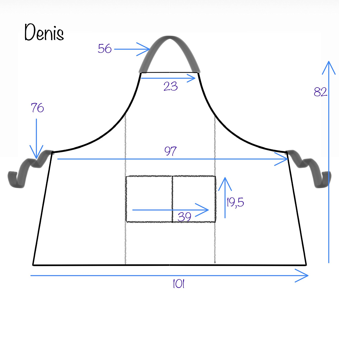 FartukMaster Apron "Denis"