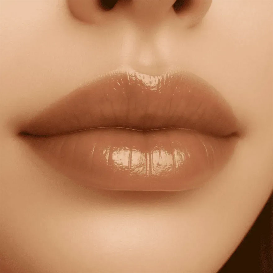 WISHLIST Бальзам-блиск для губ Lip Gloss Balm - Blessed Honey + Іграшка-брелок, 10 мл