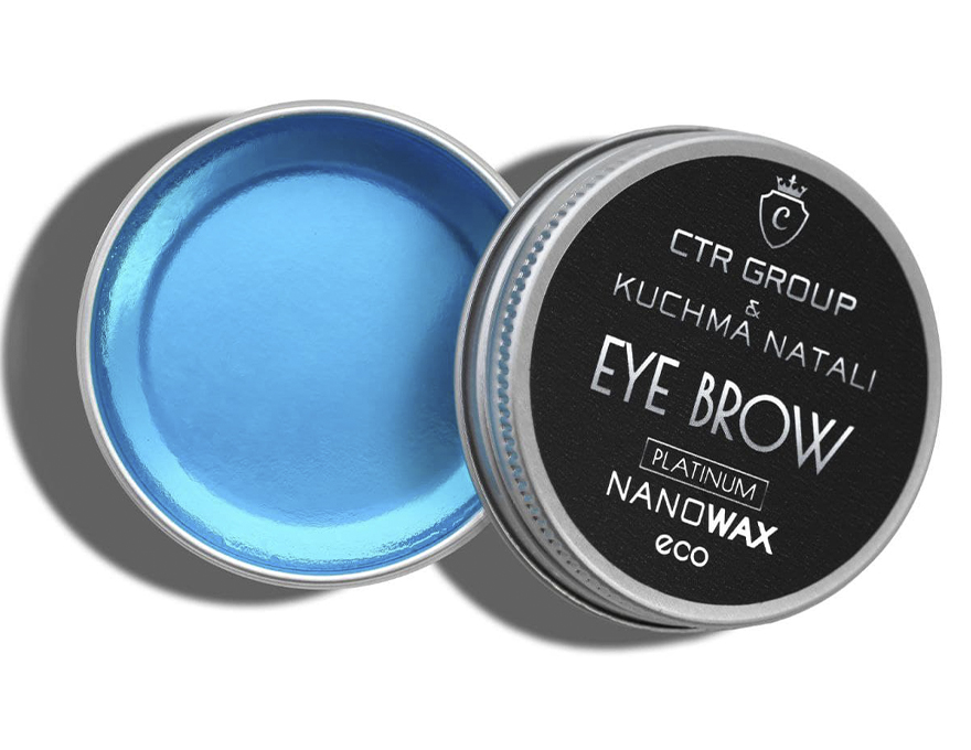 CTR Eco Nano Platinum Eyebrow Fixing Wax, 30 ml