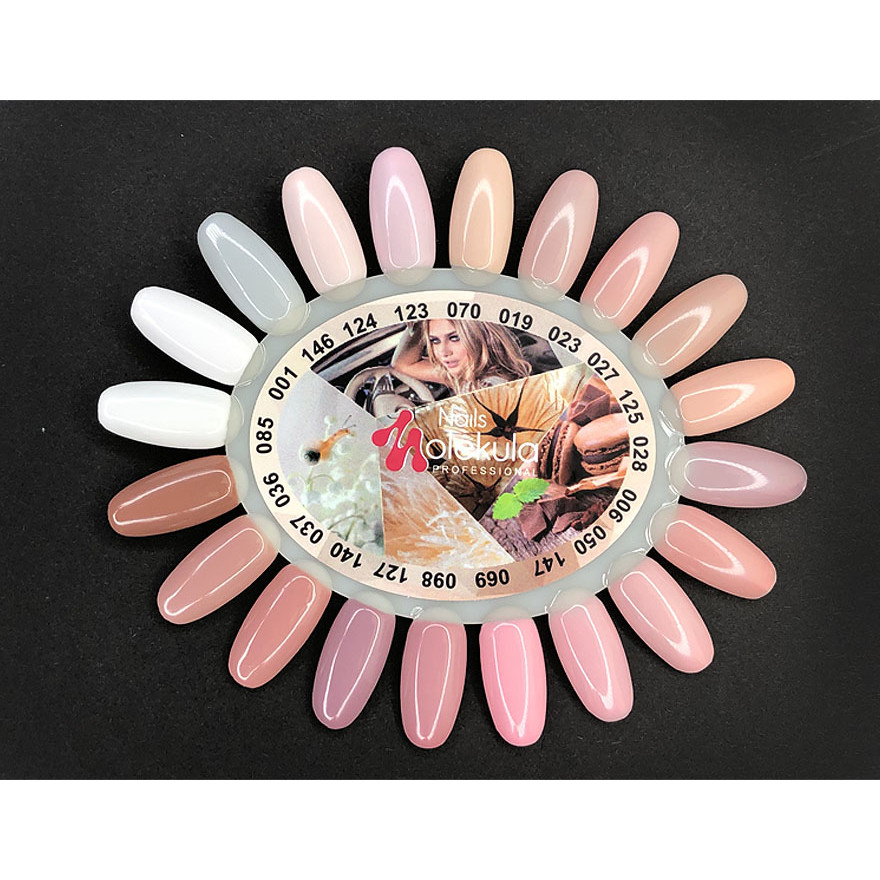 Gel polish Molekula №146 (milk, enamel), 6 ml