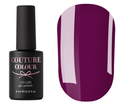 Гель-лак Couture Colour Winter Roseate WR08 (фиолетовый, эмаль), 9 мл