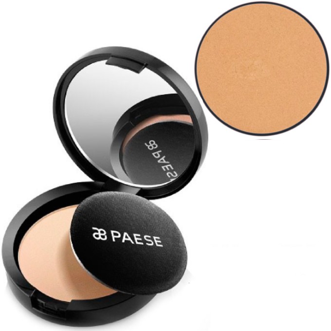 Paese Powder Illuminating Covering Compact tinting powder reflective - 3C Golden Beige, 9 g