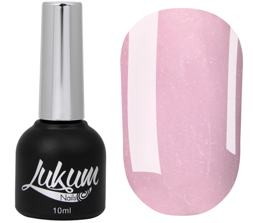 Гель-лак Lukum № 143 (светло-розовый, микроблеск), 10 мл