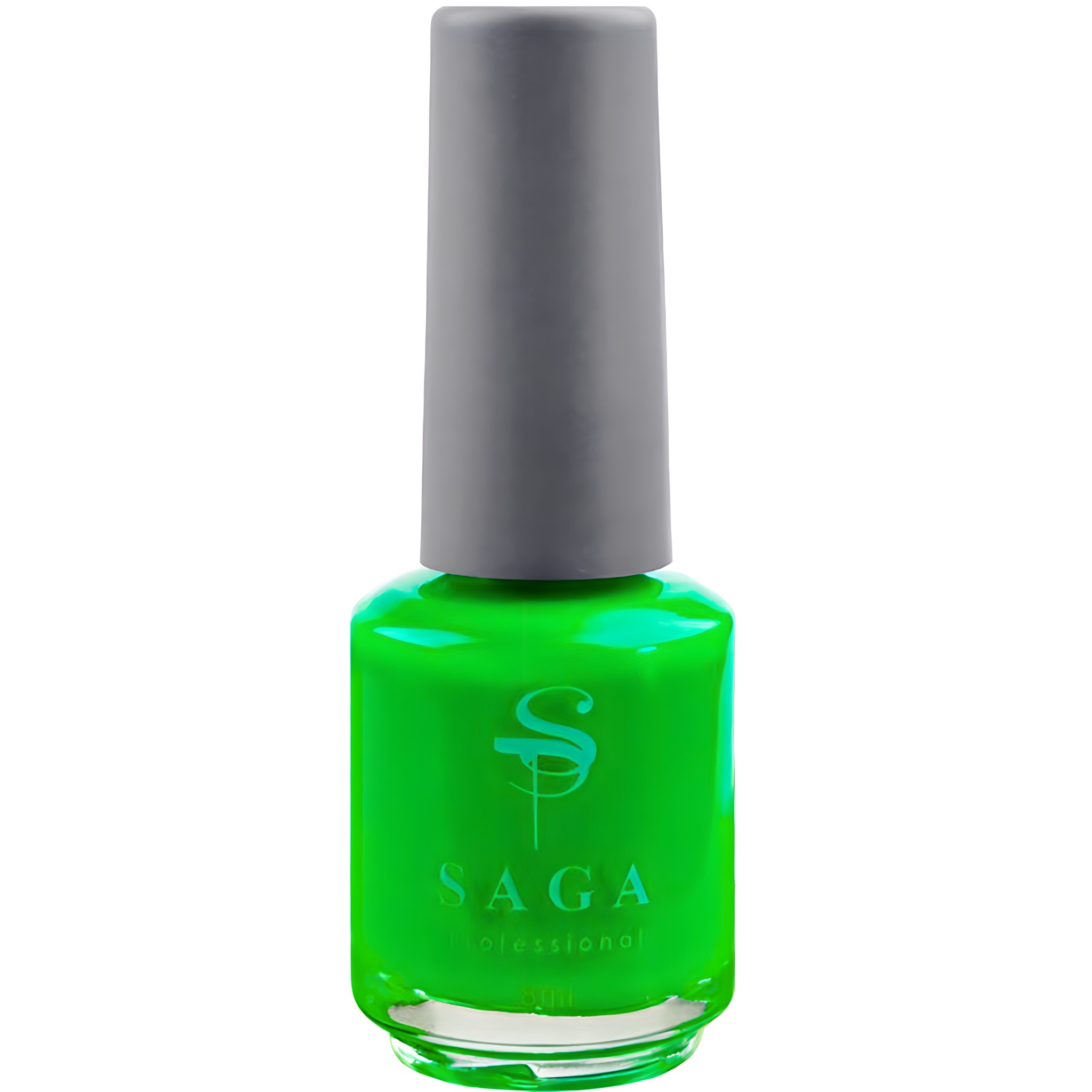 SAGA professional stamping varnish NEON 4 (green), 8 ml