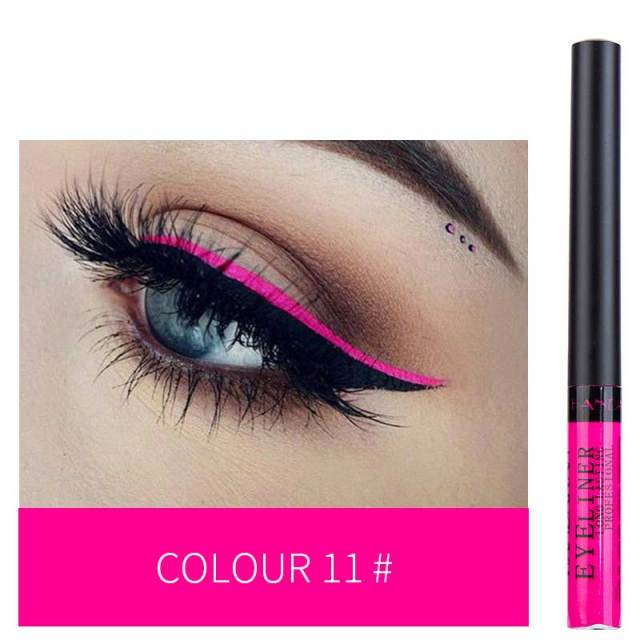HANDAIYAN Matte Liquid Eyeliner №11 (фуксия) - Жидкая подводка для глаз, 2 г HANDAIYAN Matte Liquid Eyeliner №11 (фуксия) - Жидкая подводка для глаз, 2 г