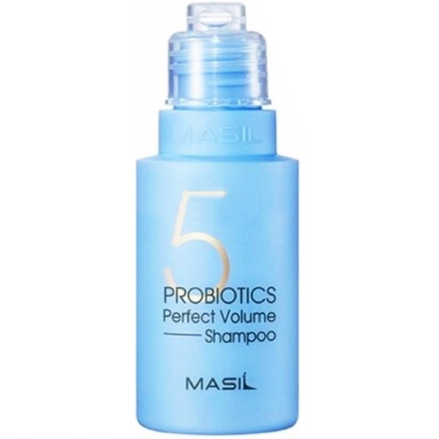 Masil 5 Probiotics Perfect Volume Shampoo - shampoo for hair volume with probiotics, 50 ml