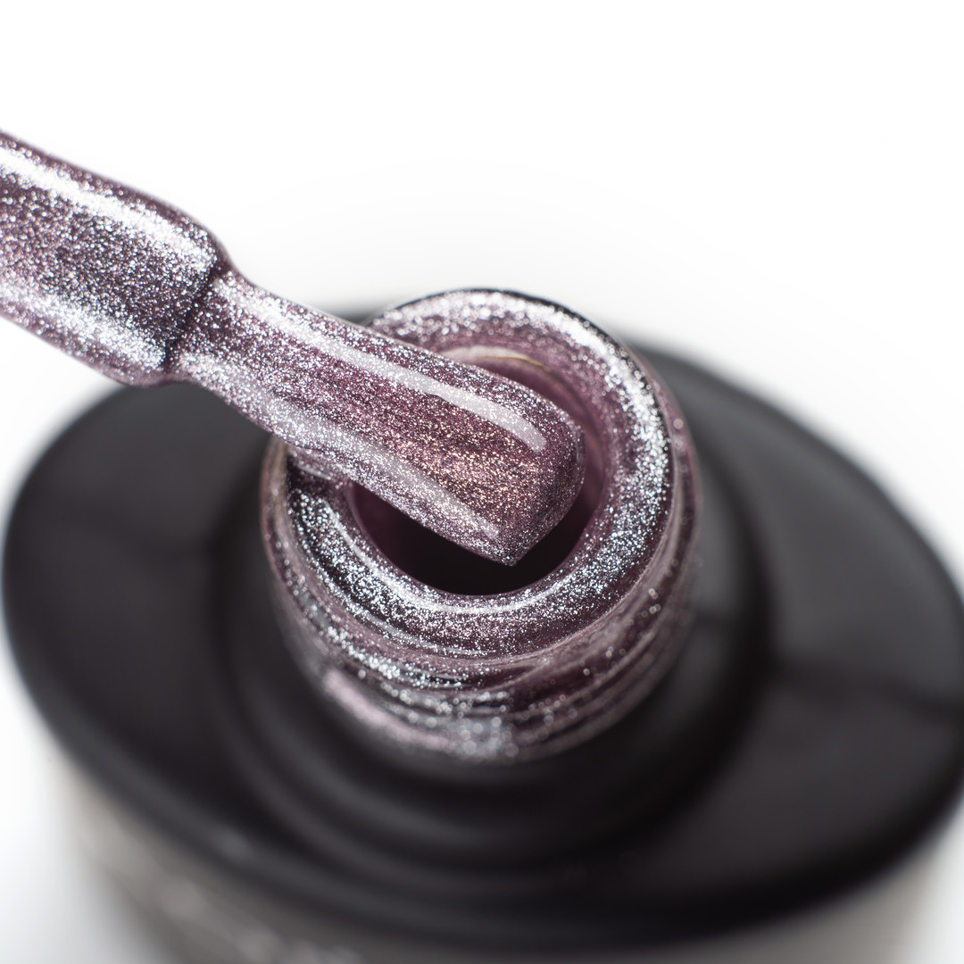 Gel Polish Komilfo 9D Cat's eye Nude 003 (purple, magnetic), 8 ml.
