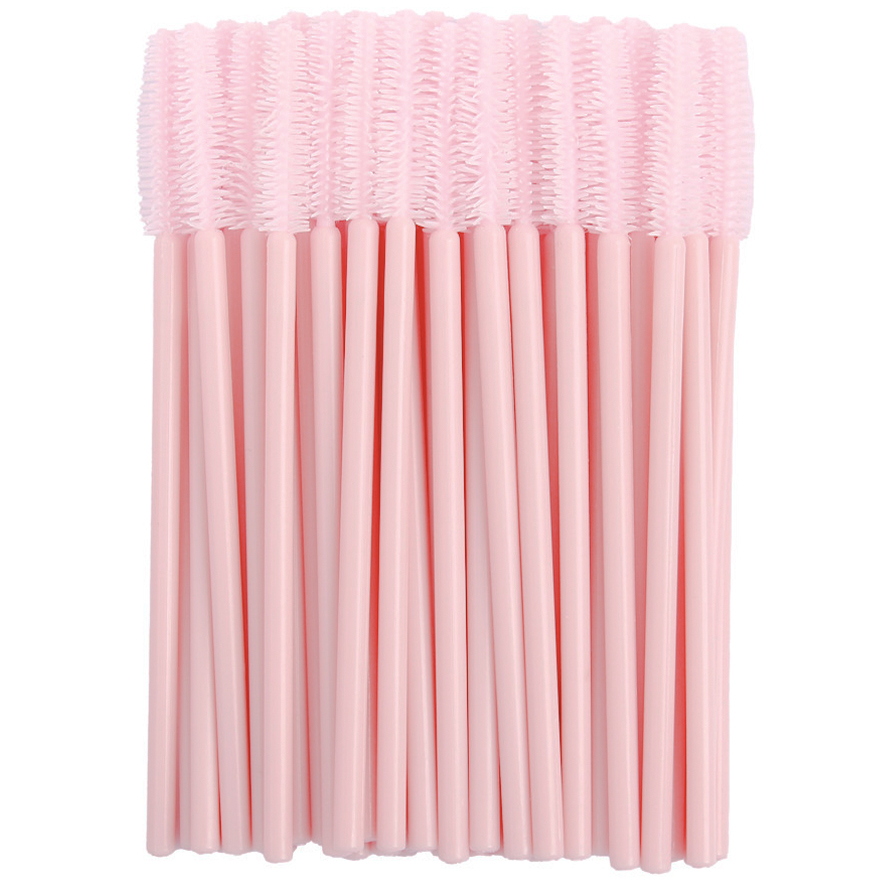 Hair brush, nylon, red with black base, 1 pc.