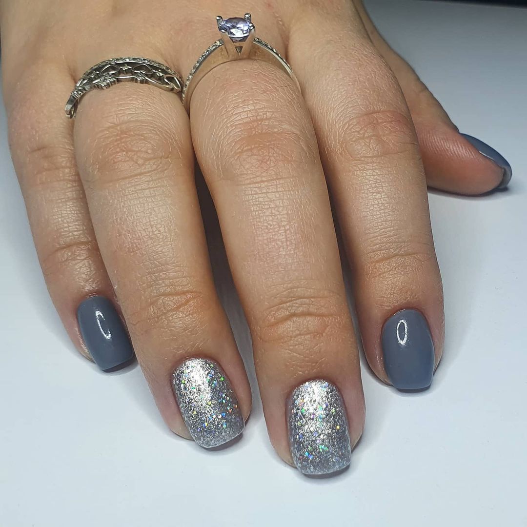 FOX Spectrum gel varnish No. 012 (dark gray, enamel), 7 ml