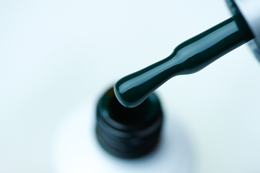 Atica Dark Green GPM135 gel varnish (deep dark green, enamel), 7.5 ml