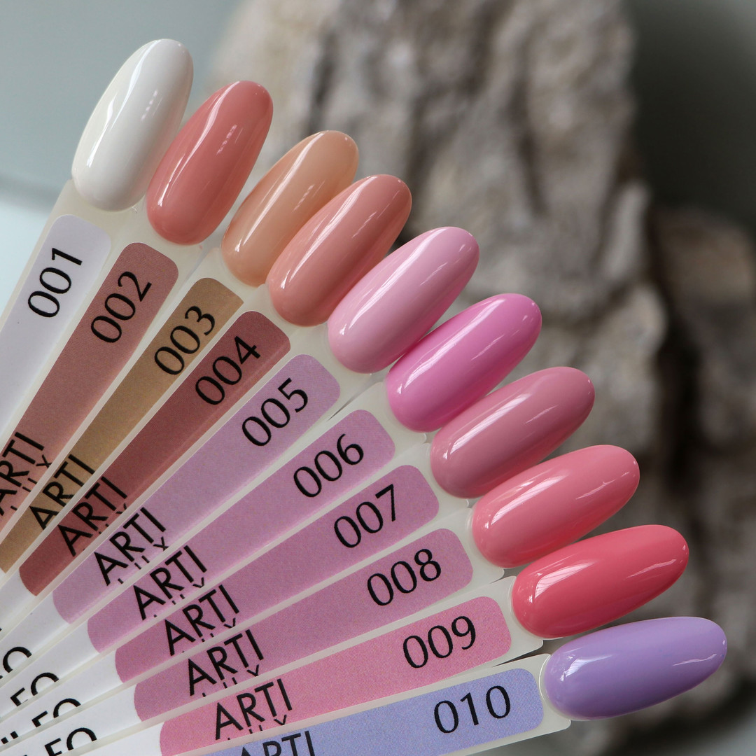 Лак для ногтей Komilfo ArtiLux 005 (светлый розово-лиловый, эмаль), 8 мл