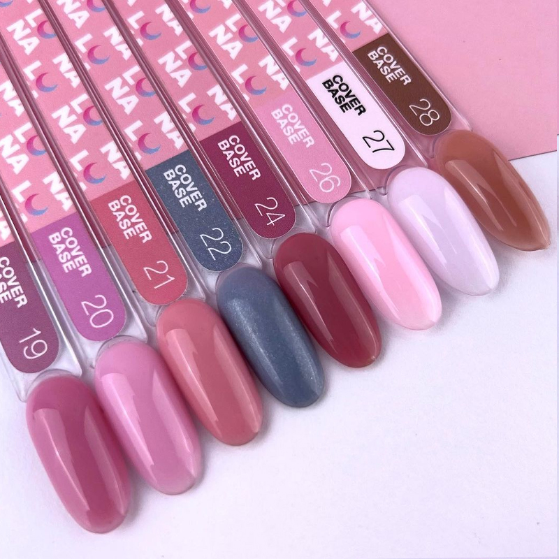 LUNA Cover Base №24 (beige-pink), 13 ml