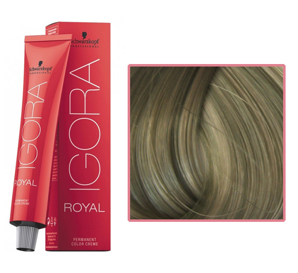IGORA Royal Professional Hair Color 9.5-1 Pastel Blond Sandre, 60 ml