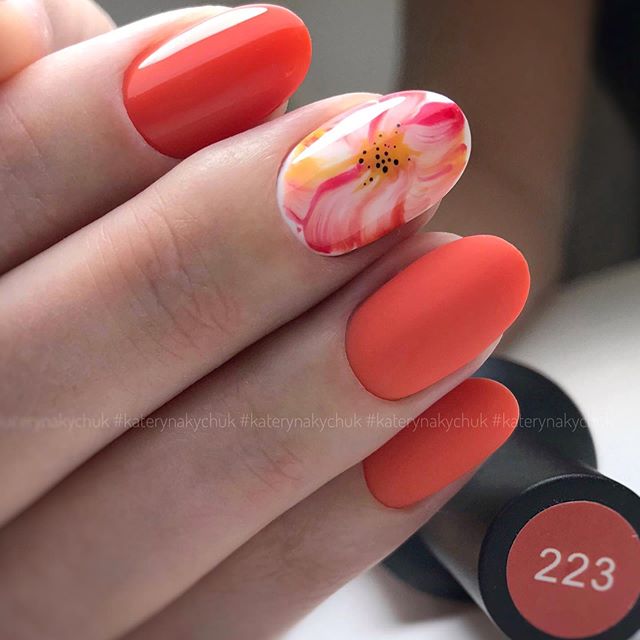 Гель-лак GLOSS 223 (гарбузовий), 11 мл