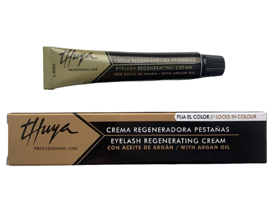 THUYA Eyelash Regenerating Cream With Argan Oil - a regenerating eyebrow and eyelash cream with argan oil, 15 ml