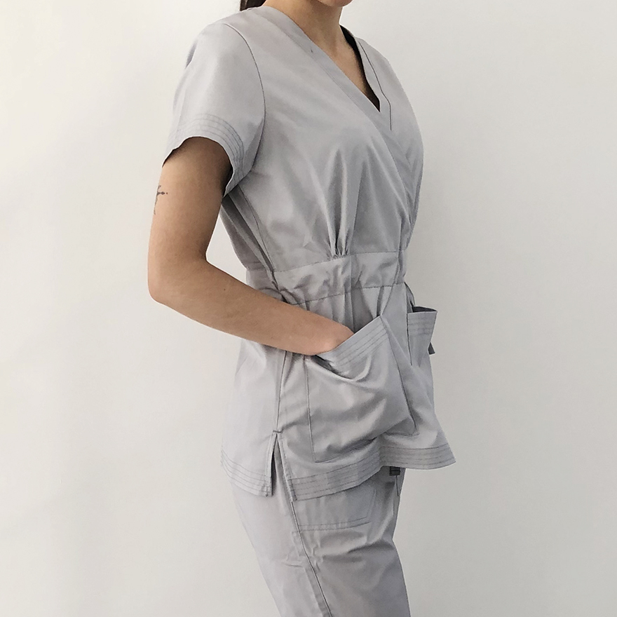 Suit for the master of manicure 1981, light gray, size 56