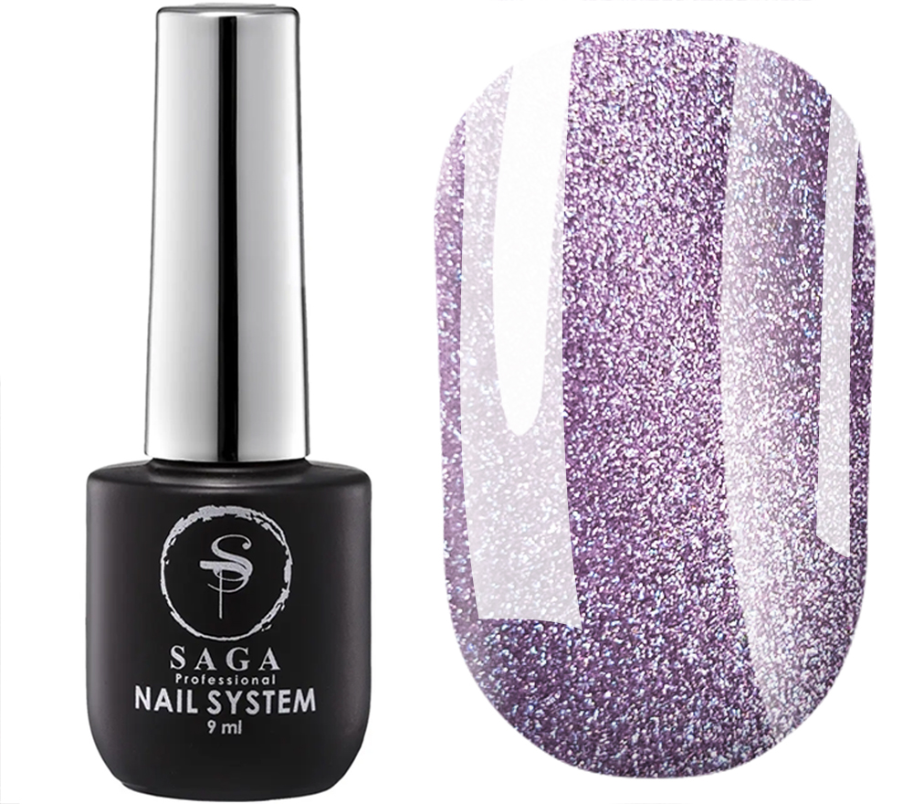 SAGA professional гель лак CAT SHINE 05 (фиолетовый), 9 мл SAGA professional гель лак CAT SHINE 05 (фиолетовый), 9 мл