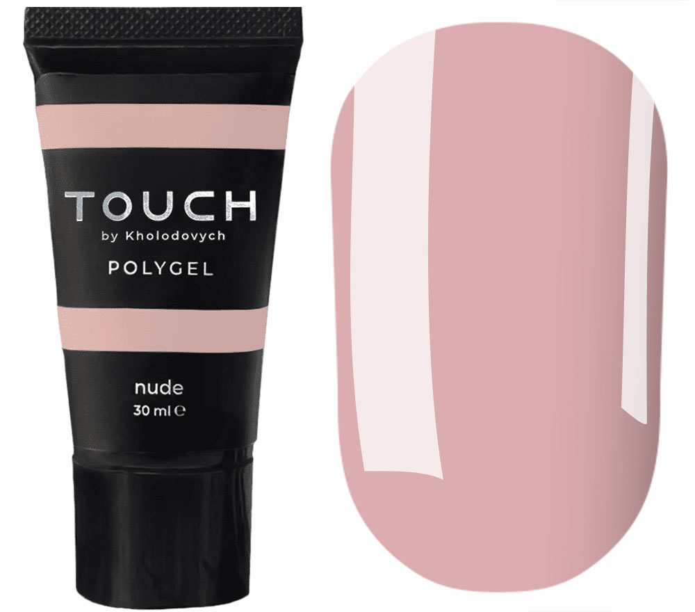 Touch Полигель для ногтей Polygel Nude, 30 мл