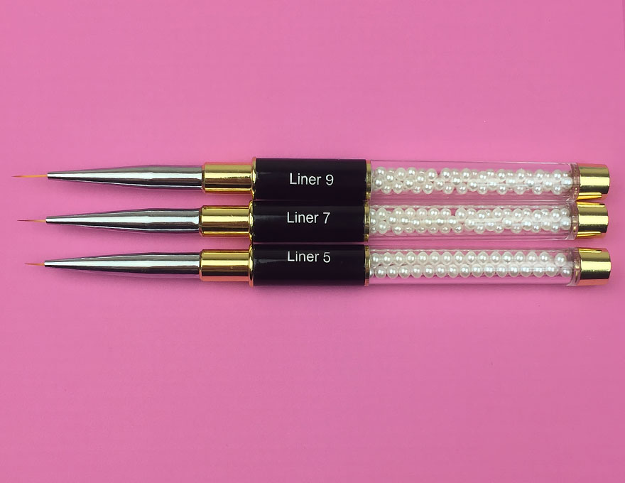 Brush for fine lines Kira Nails Liner 5 (Nylon) Brush for fine lines Kira Nails Liner 5 (Nylon)