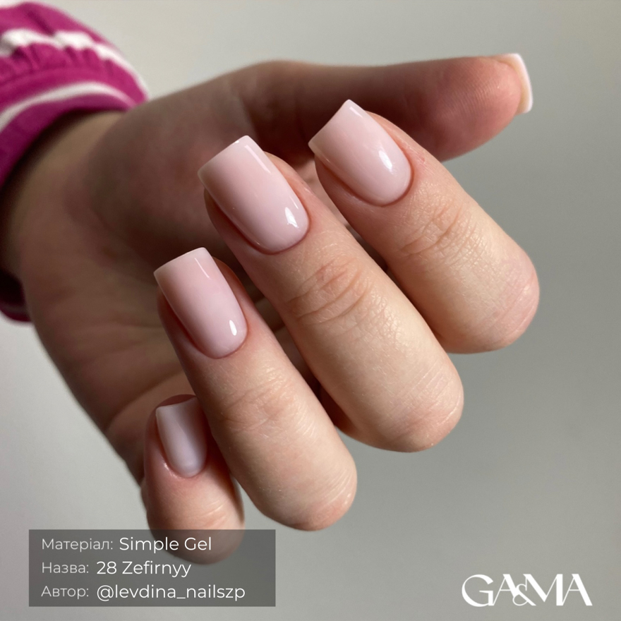 GA&MA Gel sample Simple gel 001 Clear, 15 ml