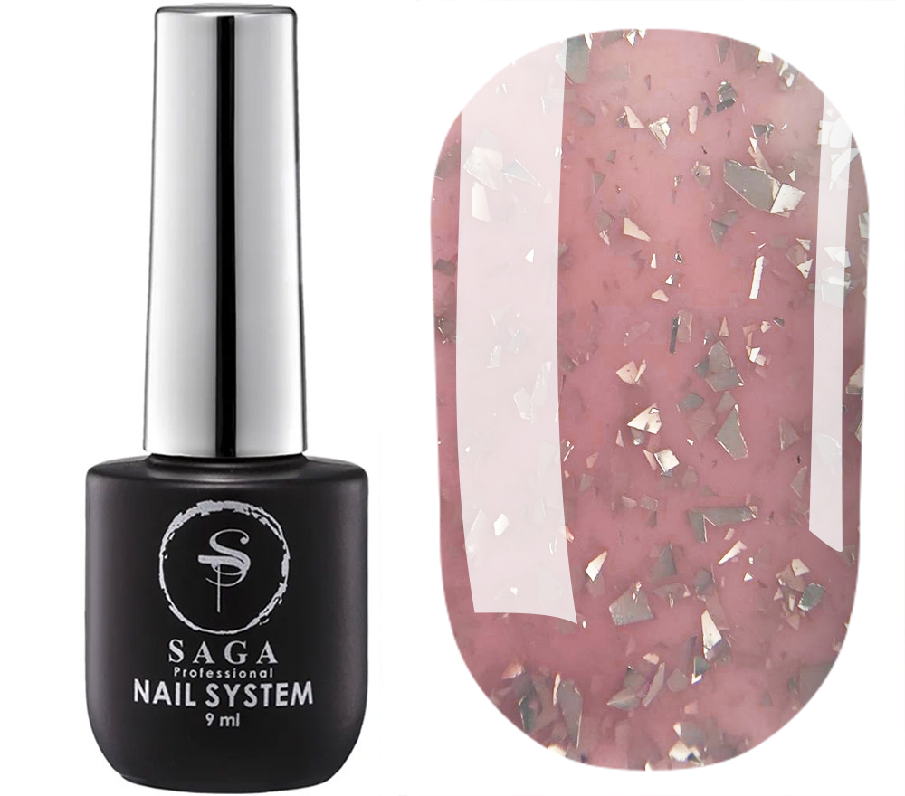 SAGA professional LEAF BASE 3 (pink with sweat), 8 ml