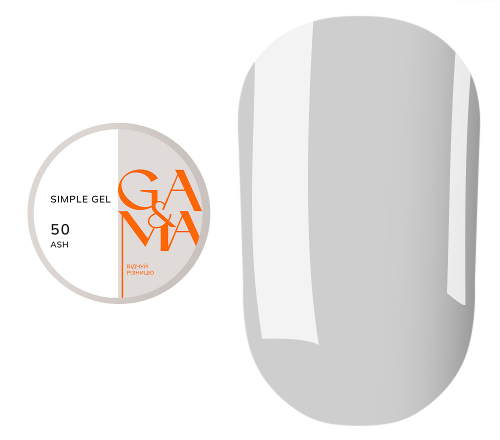 GA&MA Gel sample Simple gel 001 Clear, 15 ml