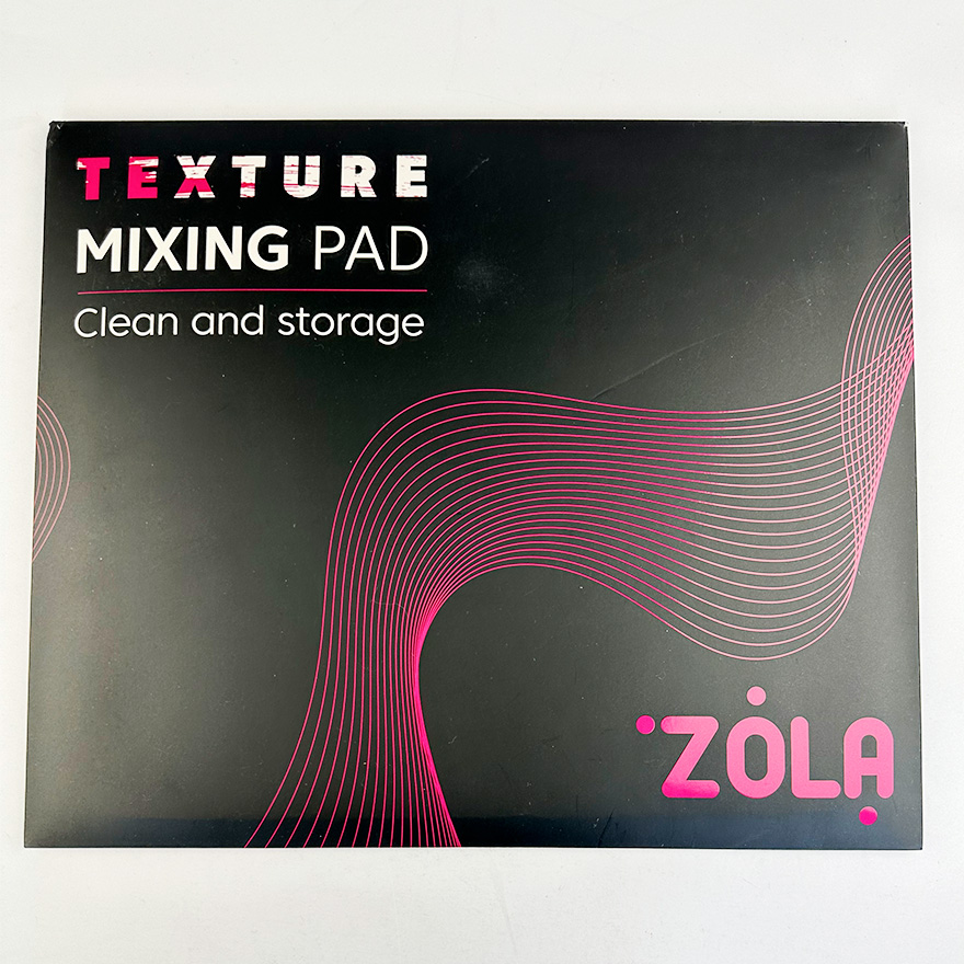 ZOLA Mat silicone Mixing Pad - black
