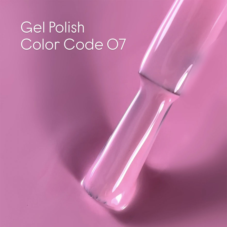 Lukum Гель-лак для ногтей Color Code 07, 10 мл