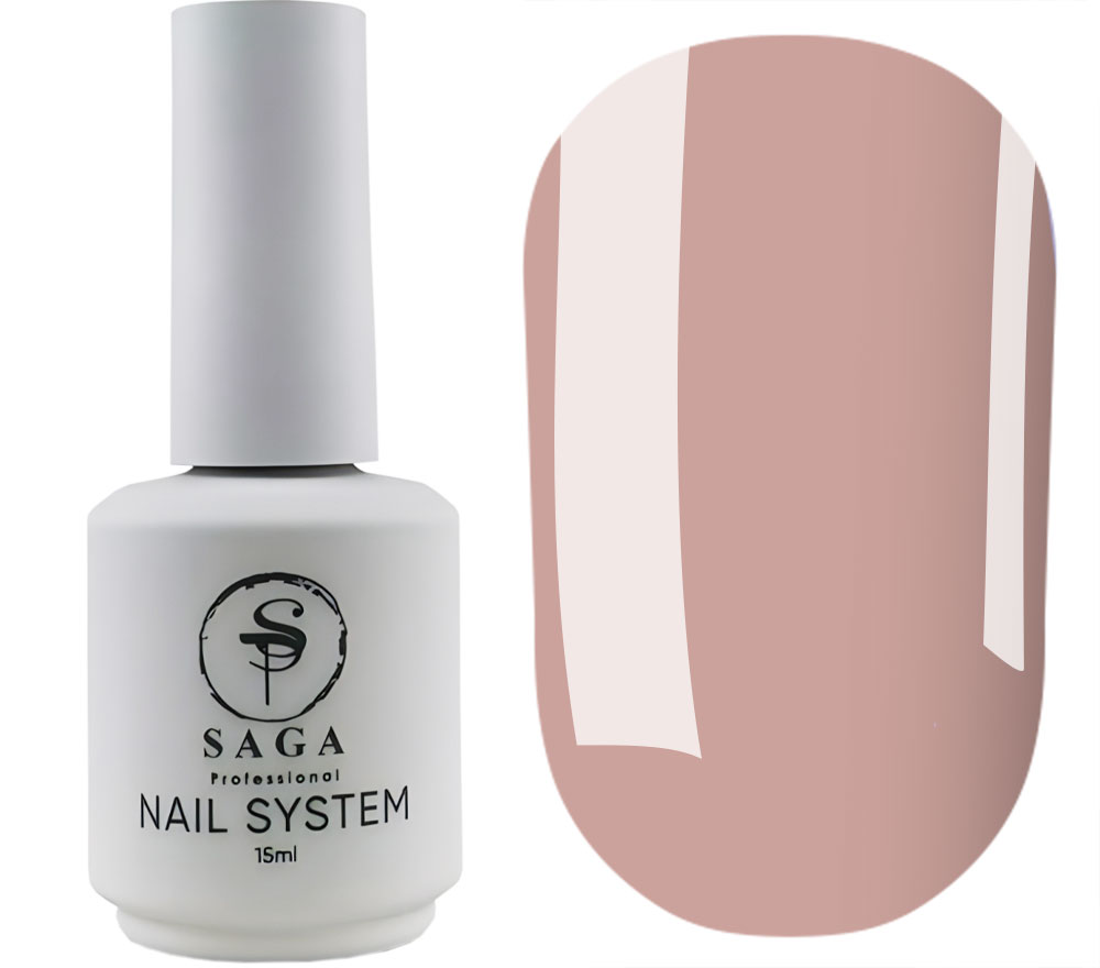 SAGA professional LIQUID GEL 17 (коричневый), 15 мл