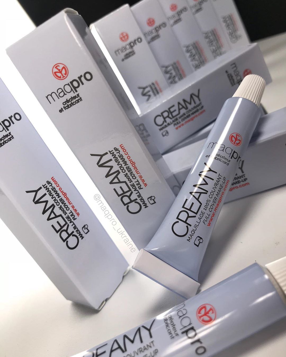 Maqpro Creamy Cream Pigment - Noir, 5 ml