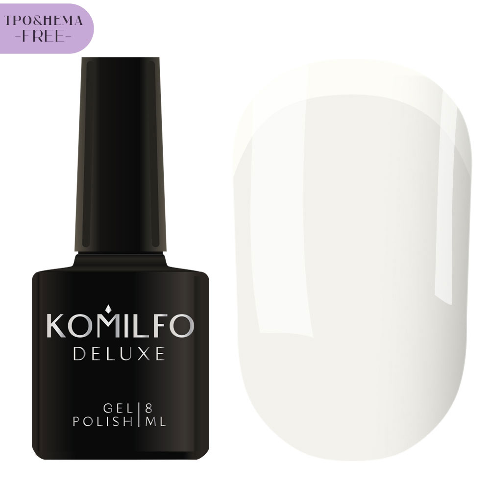 Gel varnish Komilfo DeLuxe Termo C003 (light brown, when heated - bright light green), 8 ml