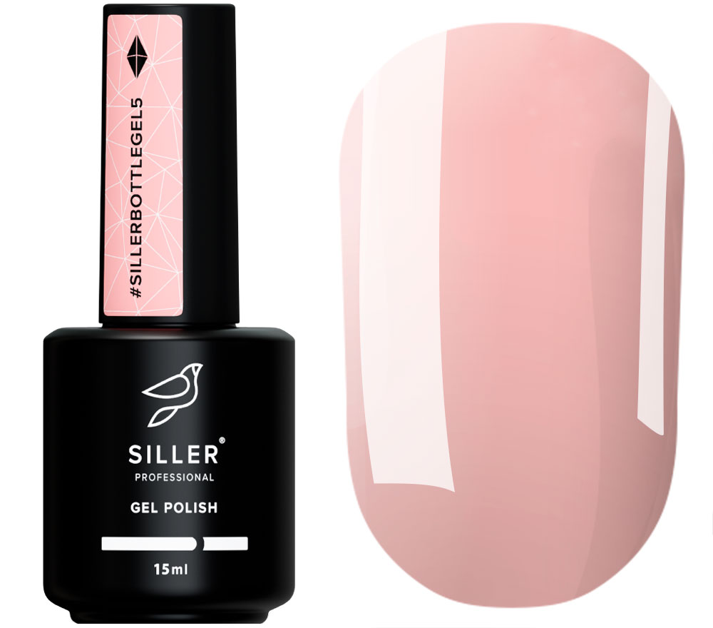 Siller Гель для нігтів Bottle Gel №05 (персиковий), 15 мл