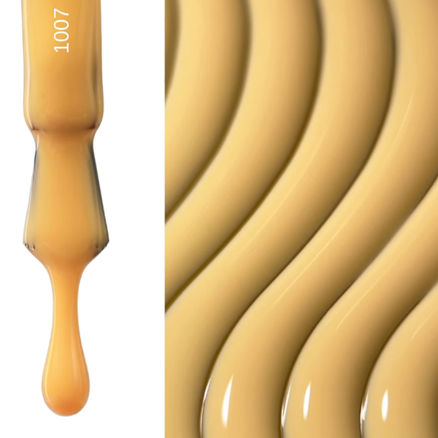 Гель-лак Moon Full Color Gel polish №CG1007 (желтый), 9 мл