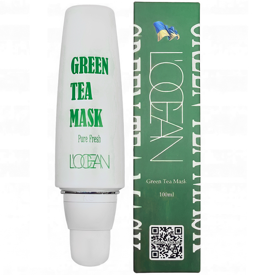 LOCEAN Face mask Green Tea, 100 ml