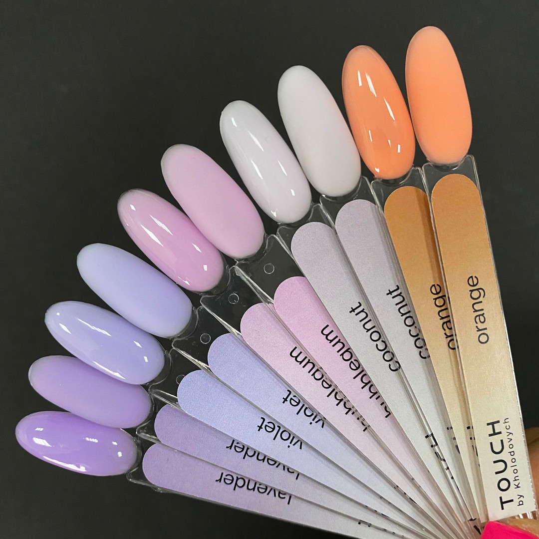 Touch База кольорова Cover Base Coconut, 30 мл NEW
