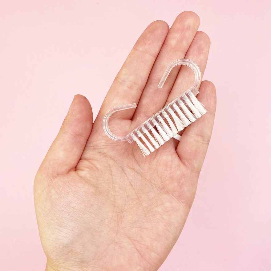 Nail Dust Brush Without Handle Mini Transparent