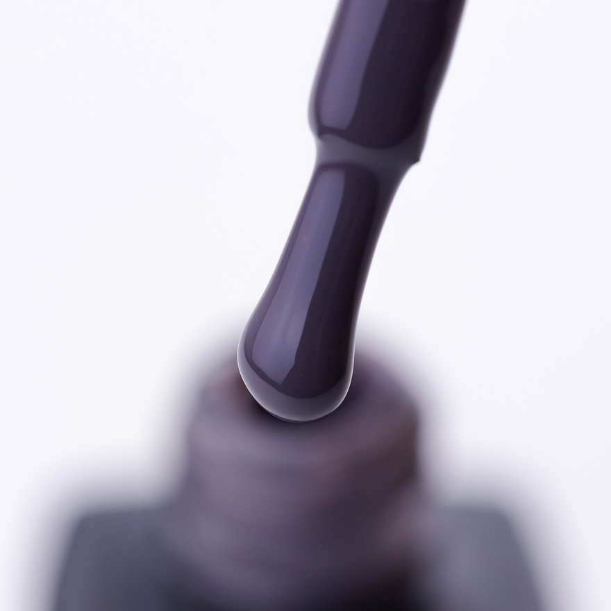 Kira Nails gel varnish No. 067 (dark purple, enamel), 6 ml
