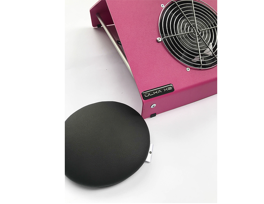 Manicure hood ÜLKA X2 (textured raspberry color)