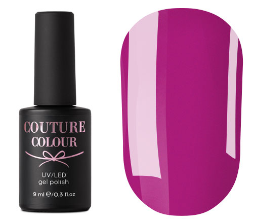 Гель-лак Couture Colour Winter Roseate WR07 (яркий розовый, эмаль), 9 мл