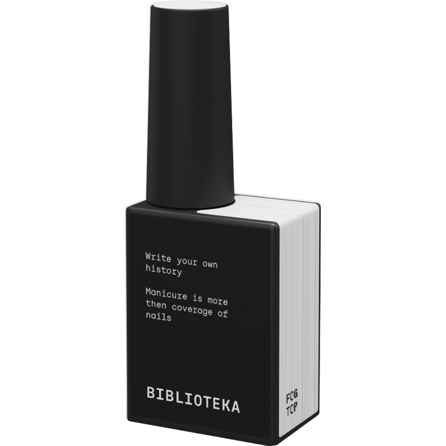 BIBLIOTEKA Топ для гель-лаку FOG TOP, 10 мл