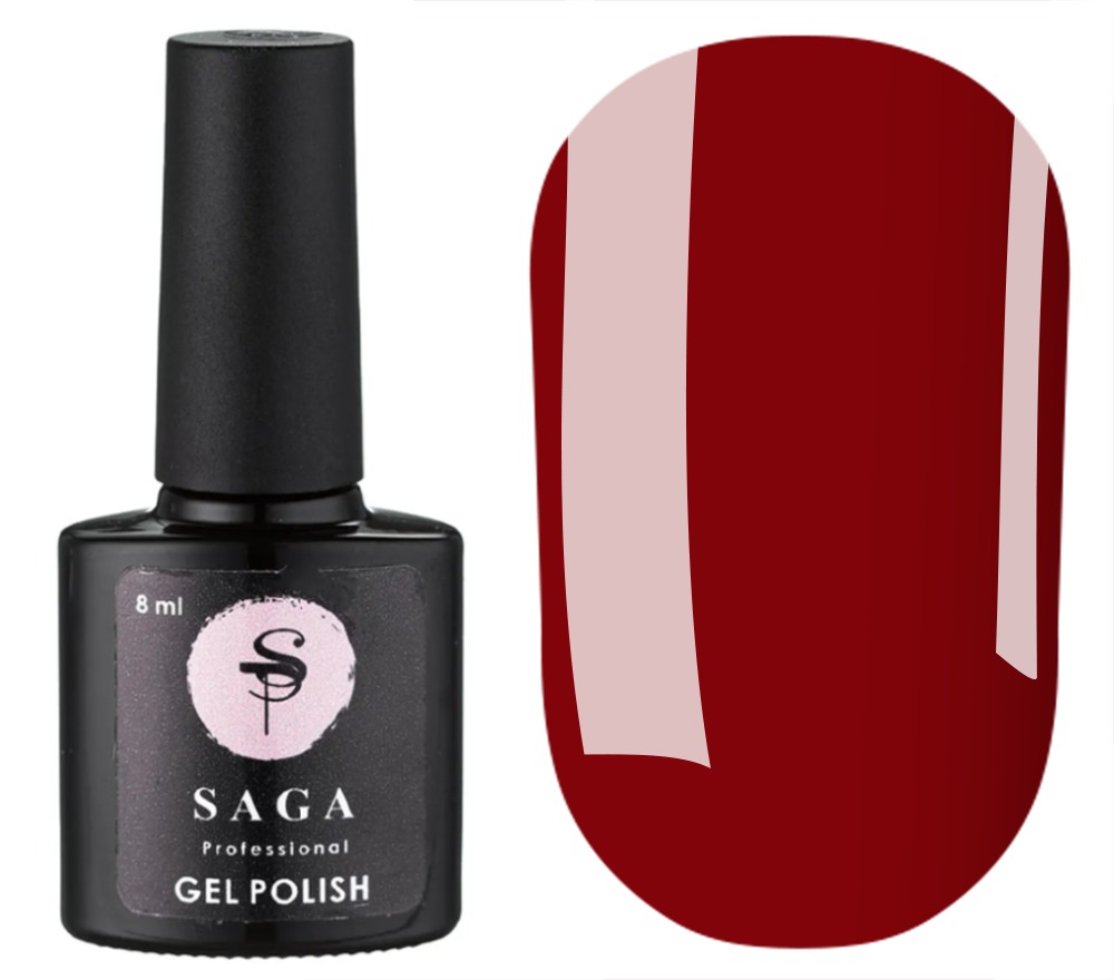 SAGA professional COLOR BASE with brush 12 (red), 9 ml