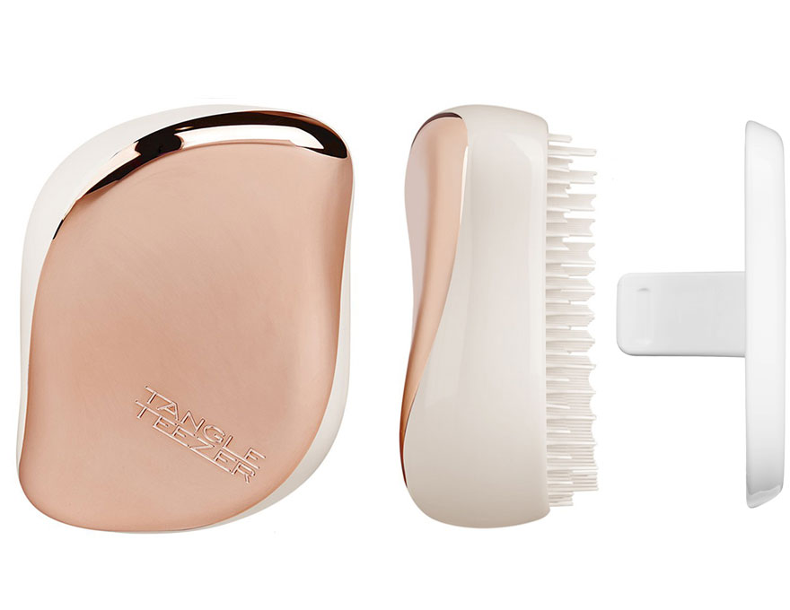 Tangle Teezer Hairbrush Compact Styler Gold Ivory