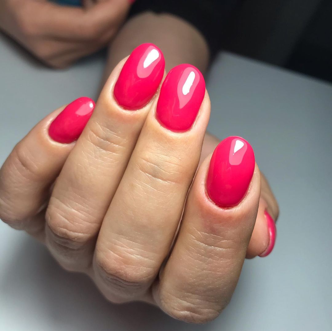 Гель-лак MOON FULL color Gel polish №132 (рожева фуксія, емаль), 8 мл