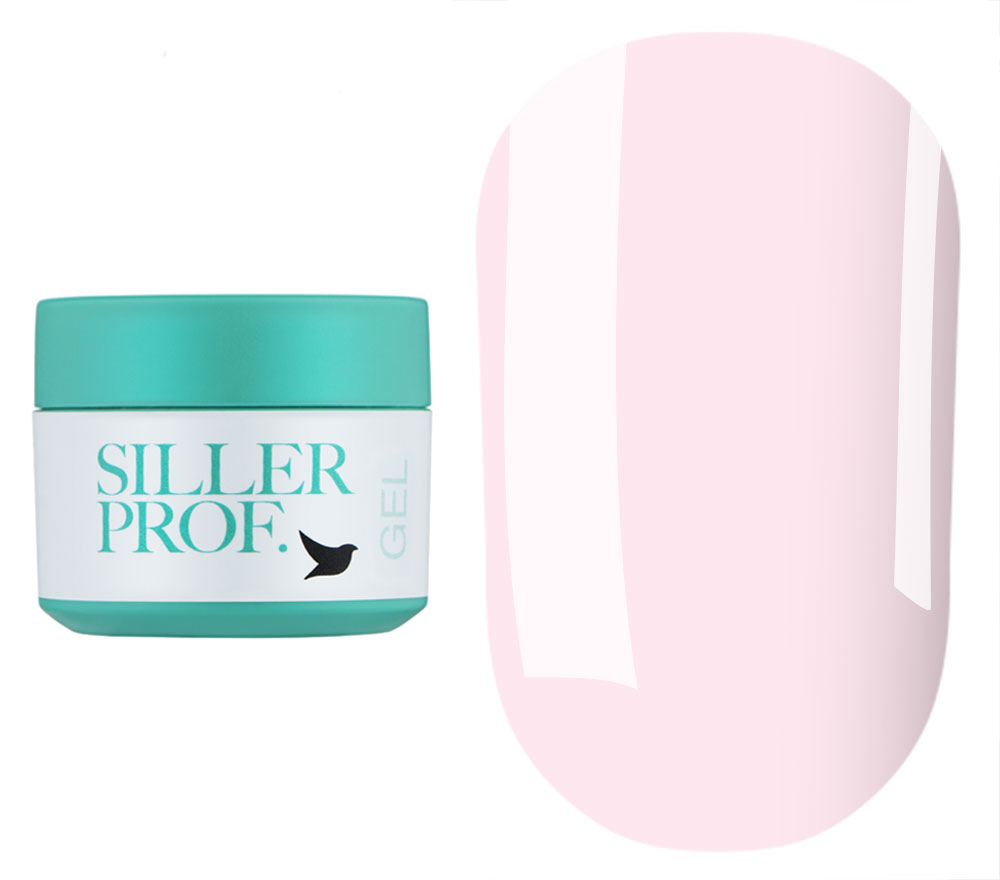 Siller Гель для нігтів Bottle Gel №02 (ніжно-рожевий), 15 мл