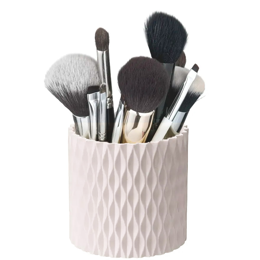 Organizer for brushes, white