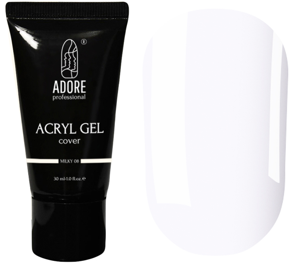 ADORE Acryl Gel №008 (молочный теплый), 30 мл
