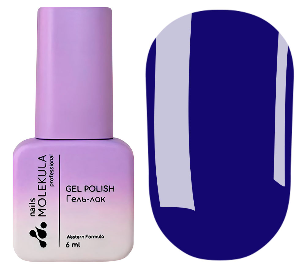 Molekula gel varnish No. 142 (blue, enamel), 6 ml Molekula gel varnish No. 142 (blue, enamel), 6 ml