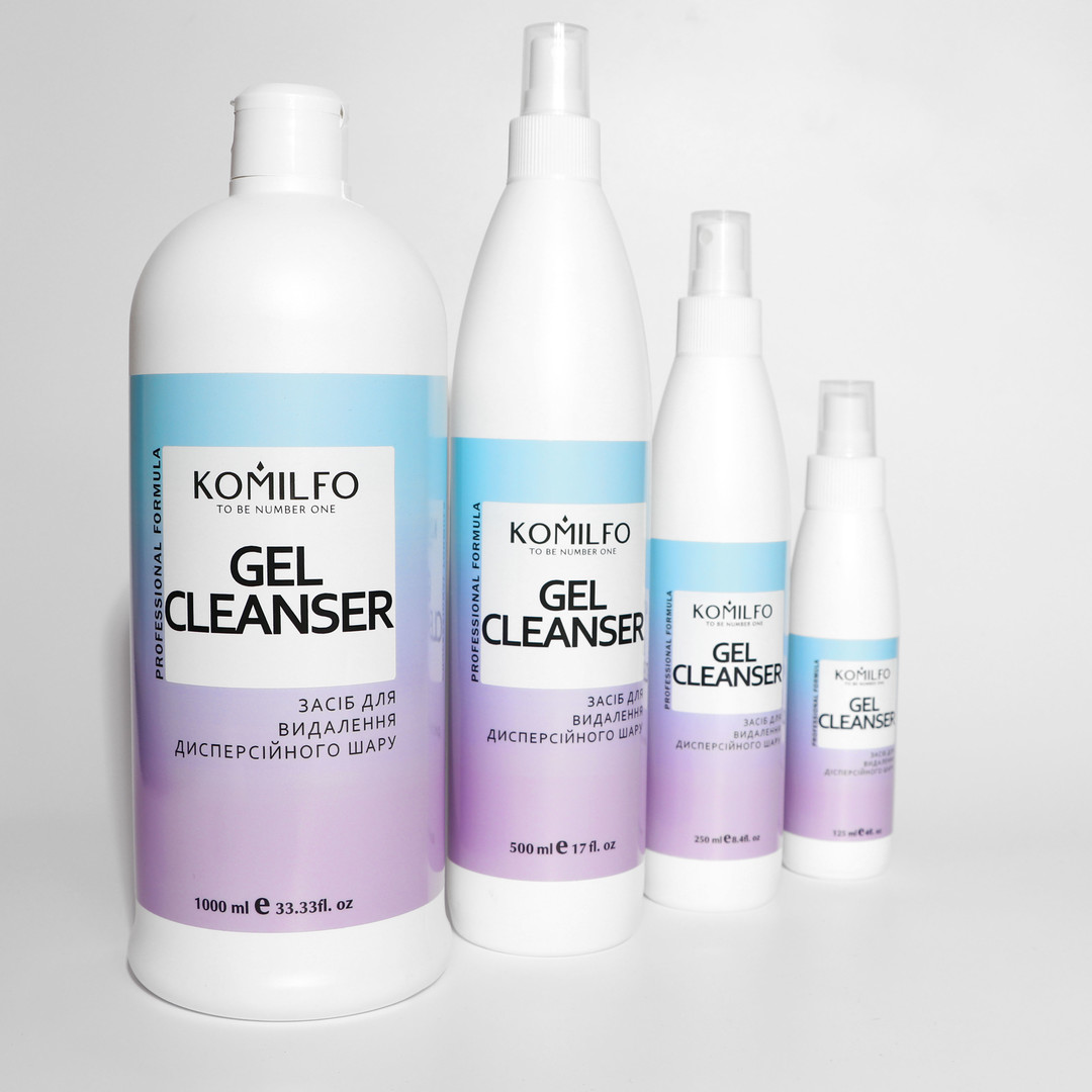 Komilfo Gel Cleanser - средство для снятия липкого слоя, 125 мл