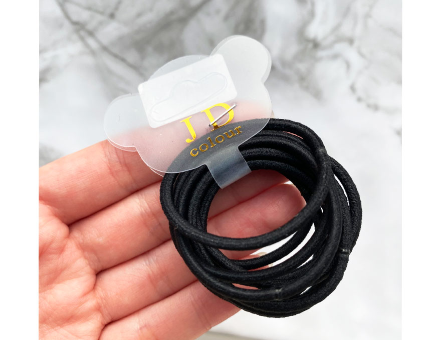 Hair tie mini (black) 10 pcs